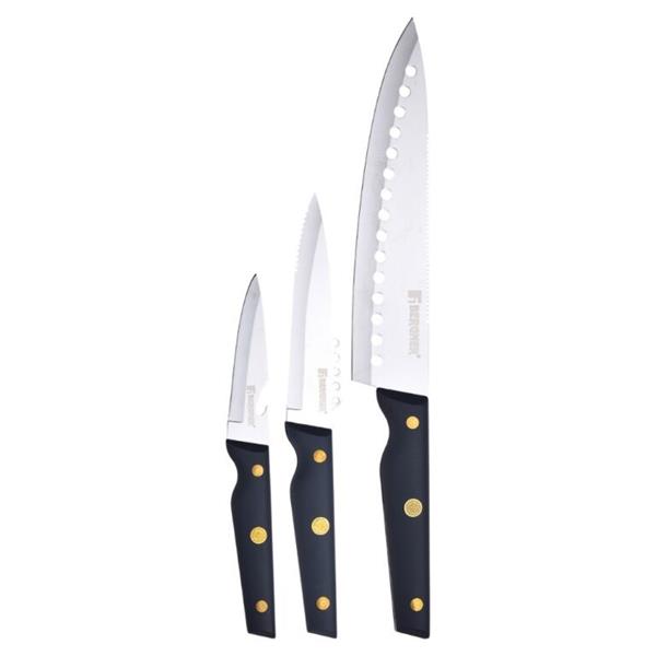 Bergner Reeco Pro Stainless Steel Knife Set 3PC